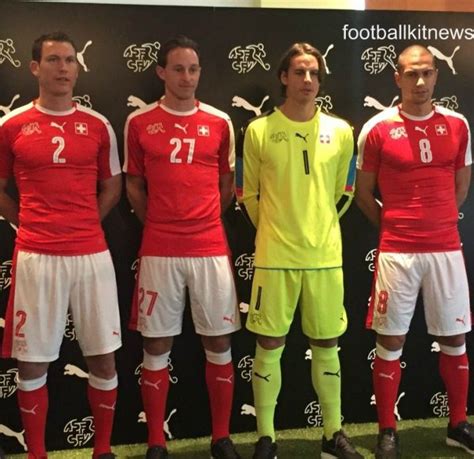 New Switzerland Jersey Euro 2016- Puma Swiss Home Kit 2016-17 ...