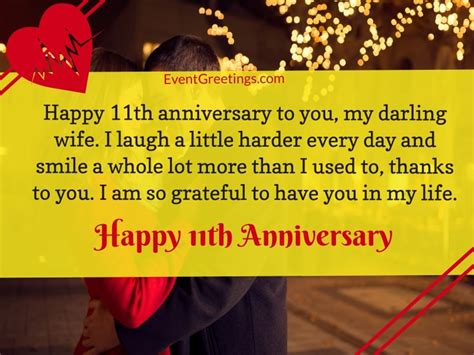 21 Exclusive 11 Year Anniversary Wishes – Events Greetings