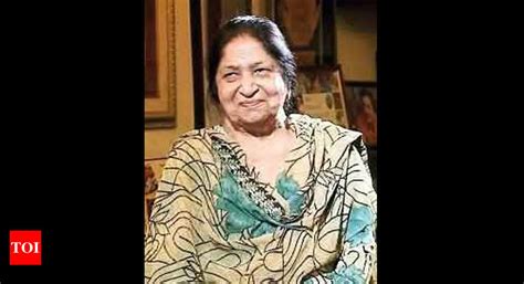 Mumbai: Singer Jagjit Kaur, whose voice lent melancholy to Khayyam ...