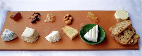 Gourmet Cheese Plate with Accompaniments Stock Image - Image of gourmet ...