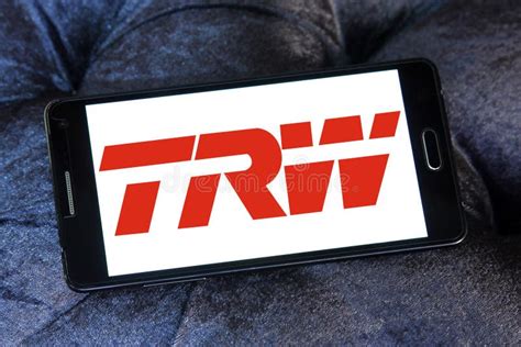 TRW Automotive logo editorial stock photo. Image of symbols - 106172633