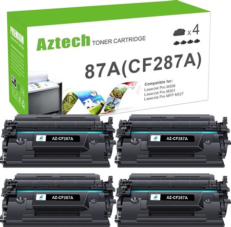 Amazon.com: HP 87A Black Toner Cartridge | Works with HP LaserJet ...