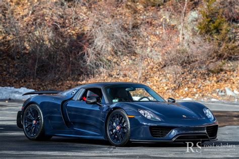 2015 Porsche 918 Spyder Weissach Package - Road Scholars - Vintage Porsche Sales and Restoration