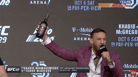 EVERYTHING that happened at Conor McGregor’s UFC press conference | Goss.ie