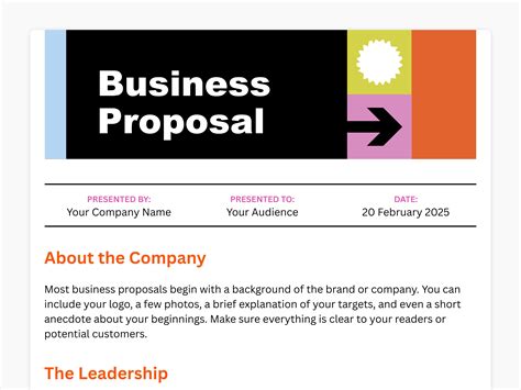 Business Proposal: How-to Guide, Templates & Examples | Canva