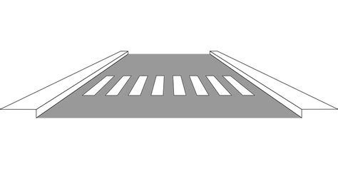 Graphic Road Pedestrian Crossing - Free vector graphic on Pixabay