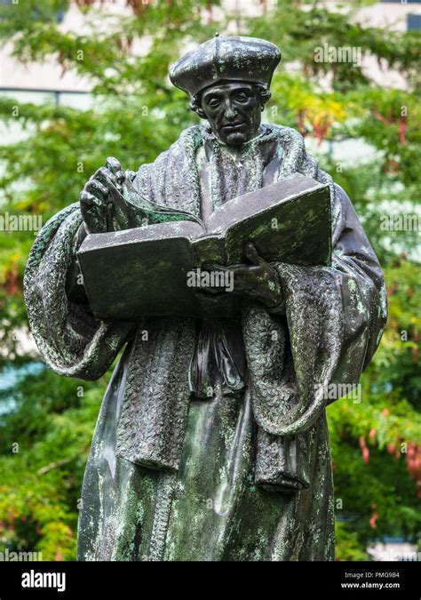 Erasmus Statue Rotterdam The statue of Desiderius Erasmus is the oldest statue in the ...