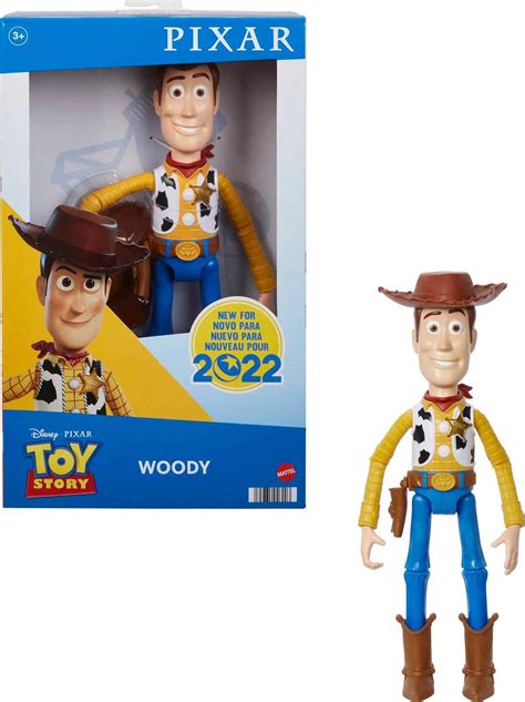 Buy Mattel Disney Pixar Woody Large Action Figure 12 in, Highly Posable ...