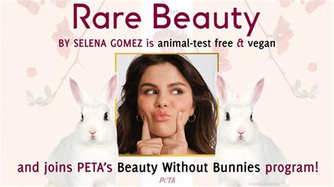 Selena Gomez Launches Cruelty-Free Beauty Brand | PETA | Cruelty free ...