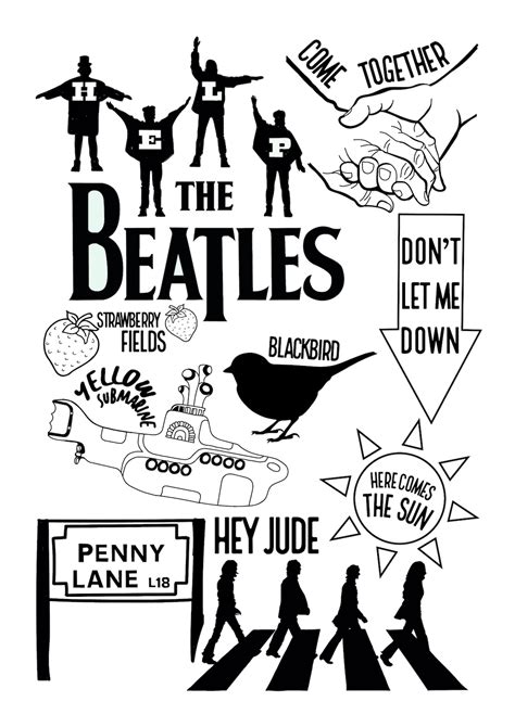 The Beatles Poster | Etsy