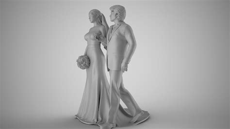 Wedding Day 3D model 3D printable | CGTrader