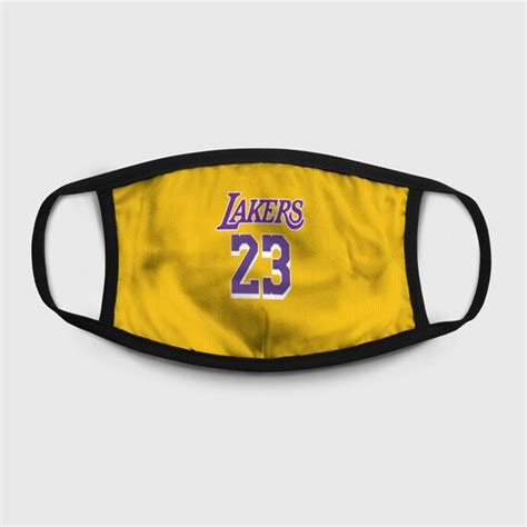 LeBron James Face Mask Los Angeles Lakers Mask Reusable | Etsy