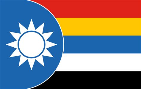 Flag proposal of the New, Unified China : r/vexillology