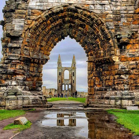 St Andrews Cathedral, St Andrews, Fife, Scotland was the largest church ever built in Scotland ...