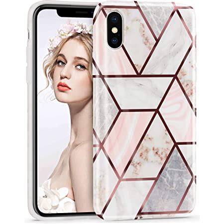 Velvet Caviar for iPhone X Case, iPhone Xs Case Marble [Drop Test Certified] Cute Protective ...