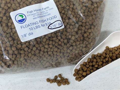 Floating Fish Food Pellets