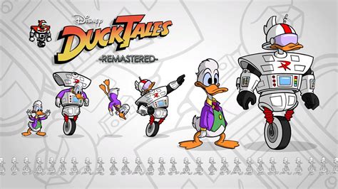 DuckTales Remastered Characters | Old school cartoons, Disney duck ...