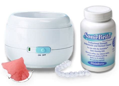 SonicBrite Retainer & Dental Appliance Cleaning Kit (With images ...