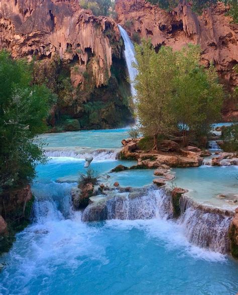 Havasu Falls | Havasu falls, Havasupai falls, National parks