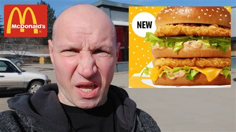 McDonald's New Chicken Big Mac! - YouTube