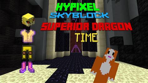 hypixel skyblock Superior Dragon Armor Time (combat xp) - YouTube