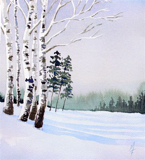 Easy watercolor landscape lesson Watercolor Paintings For Beginners ...