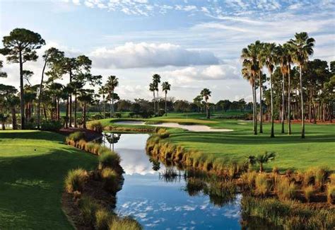 PGA National Estates Golf Course in West Palm Beach, Florida, USA ...