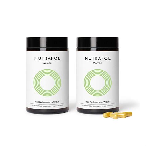 Nutrafol Women's Hair Growth Supplement, Clinically Proven for Thicker-Looking, Stronger-Feeling ...