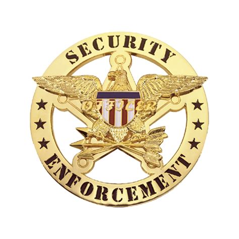 LawPro Security Enforcement Badge with Eagle