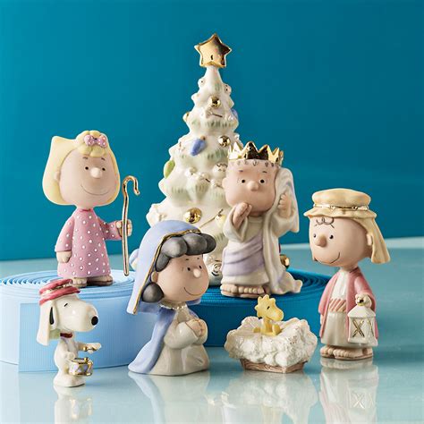 Charlie Brown Nativity Pageant Set | Gump's