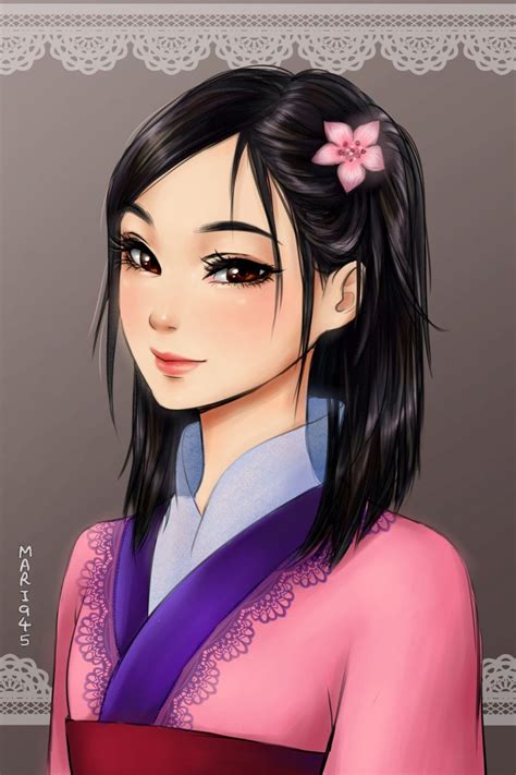 Les princesses Disney transformées en héroïnes de manga et animés ...