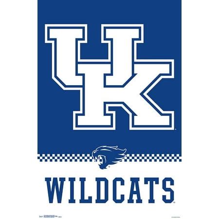 University of Kentucky - Logo Laminated Poster Print (22 x 34) - Walmart.com - Walmart.com