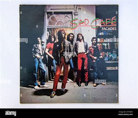 LP cover of Facades, the third studio album by the band Sad Cafe, which ...