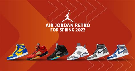 Air Jordan Retro Silhouettes For Spring 2023 - Fastsole