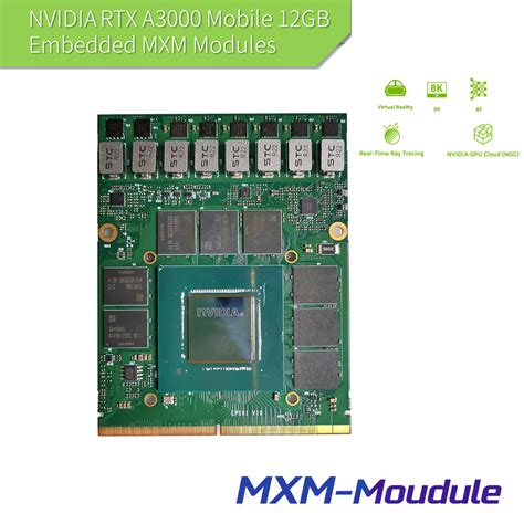 MXM Module RTX A3000 12GB Professional GPU Powerful Visual - X-VSION ...