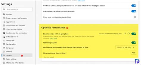 How To Enable Sleeping Tabs In Microsoft Edge Save Memory S New Feature Will Reduce Ram Usage ...