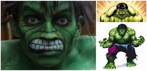 Hulk Makeup For - Mugeek Vidalondon