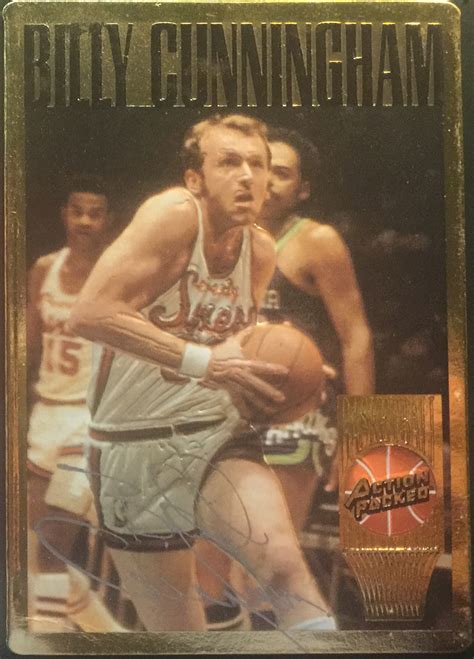 The NBA 50: Billy Cunningham | Signed: To Ken