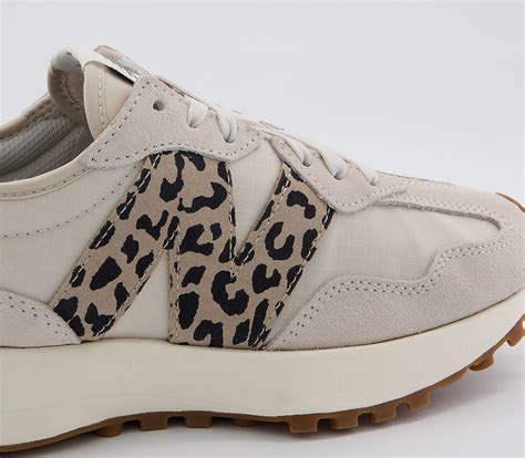 New Balance 327 Trainers Moombean Leopard - Unisex Sports