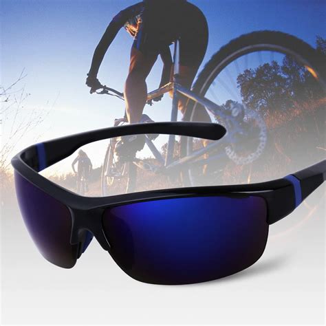 DPOIS Sunglasses Men Sport Sunglasses Polarized UV 400 Protection Golf ...