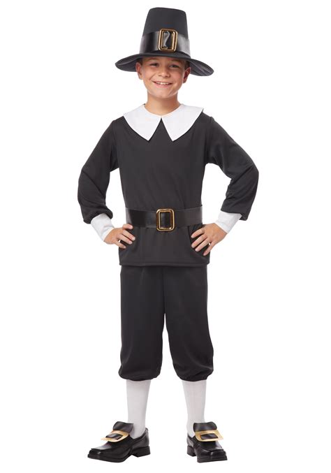 Pilgrim Boy Costume