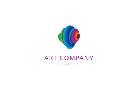 ART company logo. ~ Logo Templates ~ Creative Market