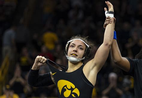 Iowa first-year wrestler Lilly Luft inspired by late brother - The Daily Iowan