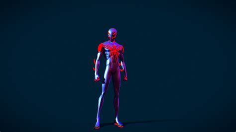 Spiderman 2099 Spiderman Across The Spider Verse - Download Free 3D ...