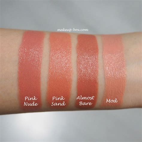 makeupbox | Bobbi brown lipstick swatches, Lipstick swatches, Bobbi ...