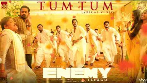 Tum Tum Song Lyrics In Telugu & English - Enemy Telugu Movie Song