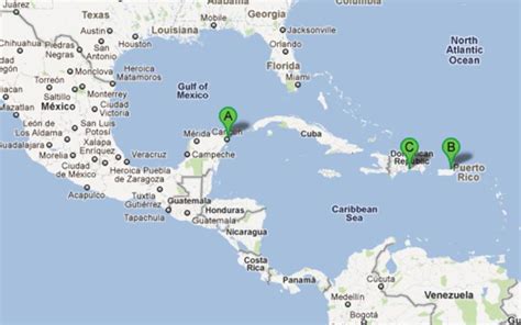 Map Of Playa Mujeres Mexico | My Blog