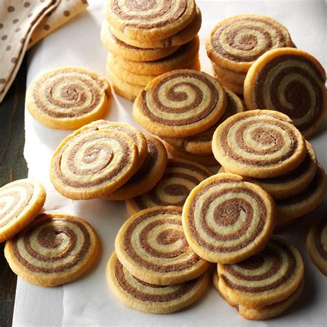 Basic Chocolate Pinwheel Cookies Recipe | Taste of Home