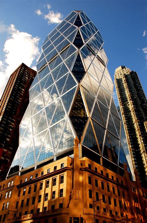 Hearst Tower, NYC by Timothy Schenck | Gedung, Modern, Unik