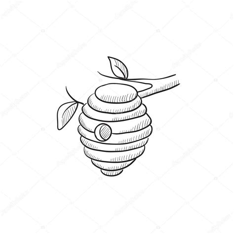 Beehive Drawing at GetDrawings | Free download